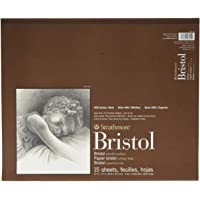 Strathmore (475-14 STR-475-14 15 Hojas Bristol Plate Pad- 14 por 17 Pulgadas- Blanco- 14&quot-X17&quot-